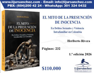 libro el mito de la presuncion de inocencia en delitos sexuales
